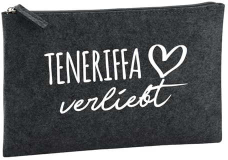 Huuraa Kulturbeutel Teneriffa verliebt Geschenk