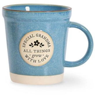 History & Heraldry Personalised Mug - Unique Ceramic Plant-Pot Style Mug – Gift for Gardeners, or Office Decor (Special Grandma)