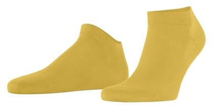 FALKE Herren Sneakersocken Cool 24/7 M Sn Baumwolle kurz einfarbig 1 Paar, Gelb Banana 1333, 39-40