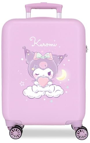Sanrio Kuromi Sweet Dreams Valigia Cabina Rosa 33x50x20 cm Rigido 2kg ABS 2kg 28.4L Bagaglio a Mano