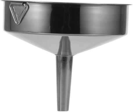 Grand Entonnoir Large en Acier Inoxydable pour Ravitaillement Automobile | Enton Inox Alimentaire, Entonnoirs à Liquide, Usage Automobile et Guidage Précis