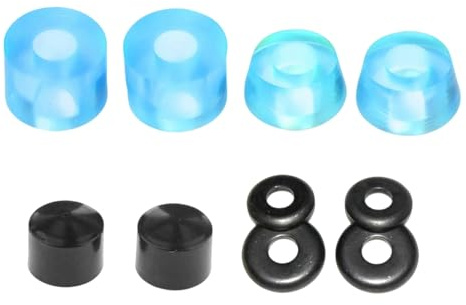 Douilles de roulement rigides de 16 mm de diamètre - Kit de reconstruction pour skateboard - Pour patinage en plein air, parc, rue, compétition, trick skating, skateboard, débutant