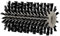 GLORIA Steinbürste SOFT | Zubehör für MultiBrush und PowerBrush | Steinterrasse reinigen mittels weicher Nylonbürste | 10 cm Durchmesser | 16,5 cm Breite
