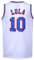 THOOO Herren Basketball Jersey # 10 Lola Space Jam Movie Shirts Mittel Weiß