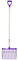 Red Gorilla Bedding Fork with D Handle Purple Lightweight For Stable Bedding Mucking Out Metal Pitchfork for Hay and Garden Compost 157cm Long
