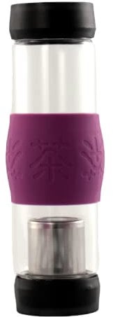 FranquiHOgar Botella Termo para Infusiones de Té con Filtro de Agua de acero inoxidable | 500mL de Té | Diseño Hermético Portátil Sin BPA