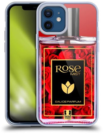 Head Case Designs Brume De Rose Collection de Parfum Coque en Gel [Protection de Qualité Militaire] Compatible avec Apple iPhone 12 / iPhone 12 Pro Et Compatible avec MagSafe
