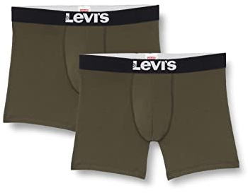 Levi's Herren Solid Basic Boxer, Khaki, XL