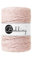 Bobbiny XXL Makramee-Schnur, 5 mm, einlagig, Pastellrosa, 100 m