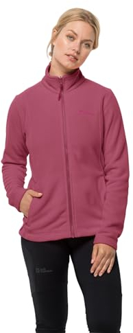 Jack Wolfskin Damen Kiruna Jacket W Fleecejacke, Sangria red, S