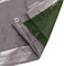 Mivos Bâche Universelle 3 x 4 m - Argentée - Bâche de Protection 120 g - Résistante à la Moisissure - Bâche Imperméable pour Voiture Meubles de Jardin Bois - Bâche avec œillets en Aluminium