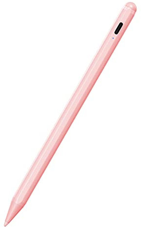Stylus Pen for iPad 9th&10th Generation-2X Fast Charge Active Pencil Compatible with 2018-2024 Apple iPad Pro 11/12.9/M4, iPad Air 3/4/5/M2, iPad 6-10, iPad Mini 5/6 Gen-Pink