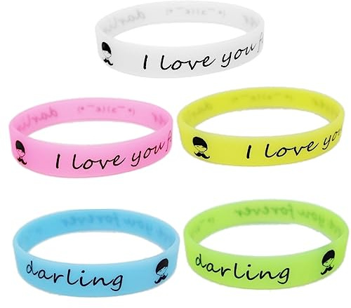 Braccialetti Da 50 Pezzi Braccialetti In Silicone Personalizzati Luminosi Che Illuminano Al Buio Gioielli Importanti