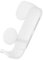 Haofy Support de Lavabo Mural, Crochet de Lavabo Suspendu Réglable pour Peignoir (blanc)