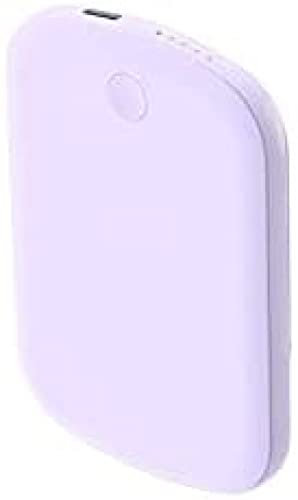 Suitable For Magnetic Wireless Charging Treasure Portable Mobile Power Mini Back Clip Fast Charging,Purple,8000