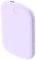 Suitable For Magnetic Wireless Charging Treasure Portable Mobile Power Mini Back Clip Fast Charging,Purple,8000