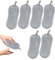 6-Pack Reusable Washing Up Sponge,Eco-Friendly Non-Scratch Cellulose Scrub Sponges Set,Long-Lasting Dish and Multi-Surface Pads Cleaners for Pans Dishes Kitchen Bathroom Cleaning