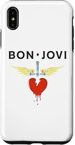 Offizieller Bon Jovi Herzdolch Hülle für iPhone XS Max