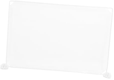 SEWACC 1satz Transparente Schreibtisch-trennwand Schutzpartition Für Schüler Abnehmbares Sichtschutz-Panel Stabil Und Leicht Vielseitig Einsetzbar Schule Und Büro
