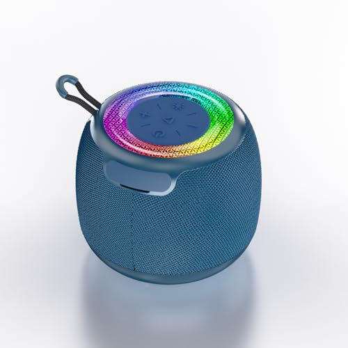 JYX Wireless Bluetooth Speaker, with 24H Playtime, Bluetooth 5.3, RGB Lights, HD Stereo Sound, Support TWS/TF Card, Portable for Travel Sports, Party, Gifts, Indoors and Outdoors