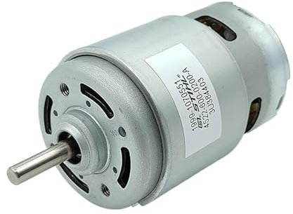 hGiesXgyN RS-775 moteur à courant continu 12V 18V 24V, haute vitesse, double roulement à billes, moteur 42mm, perceuse de bricolage, scie circulaire, outils de jardin