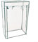 Serre à tomates avec porte enroulable – 100 x 50 x 150 cm Mini serre en polyéthylène pour jardin, cour, balcon, jardin