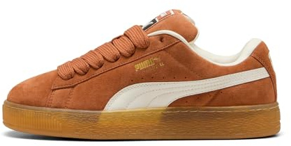 PUMA Erwachsene Suede XL Sneakers 44, Brandy Warm White Brown