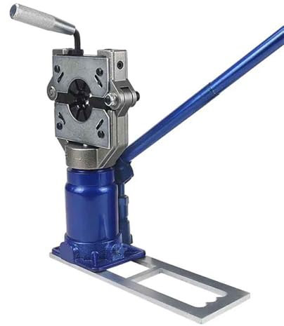 Toplionace Pinza Crimpatrice per Tubi Flessibili per Aria Condizionata per Auto, Leggera, per Servizio A/C, Universale, Manuale, Kit per Pinza Crimpatrice per Tubi Flessibili 18-30mm, 10T