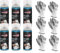 HYTAMA TOOLS Sciogli Silicone, Rimuove Il Silicone e Relativi Residui Senza Aggredire Le Superfici, Agisce Rapidamente, Spray 6 x 400 ml Il Kit Comprende 6 Paia Guanti Nitrile