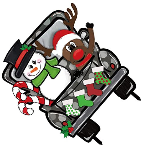 VICASKY Weihnachtsschilder Mit Schneemann Und Outdoor Gartendekoration Für Winter Festliche Rasendekorationen Für Weihnachten Teiliges Für Ihren Garten