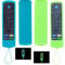 2PCS Protective Cases Remote Control,Remote Cover Compatible with Fire TV Glow-in-the-Dark,Re-mote Cover Compatible with Firestick Protect Your Rem-ote,Fi-resticks,Fire Stick Re-mote Co-ver,Green+Blue