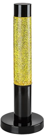 rabalux Lavastic LED-Lavalampe 25 W 3000 K | dekorative Tischlampe mit vergoldetem Effekt | austauschbare Lichtquelle (nicht im Lieferumfang enthalten)