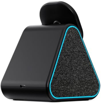 Akfldms Portable Wireless Speaker Mini Bluetooth 5.0 Multi-Function Charging Phone Stand High Aesthetic for Desk Move Mobile