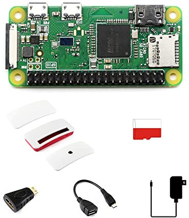 Waveshare Zero WH Package B,Compatible with Raspberry Pi,with Official Case