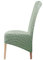 LANSHENG Dining Chair Covers, Stretch High Back Chair Slipcover, Removable Washable Large Chairs Cover Elastic XL Kitchen Chair Seat Protector (Cyan, Set of 6)