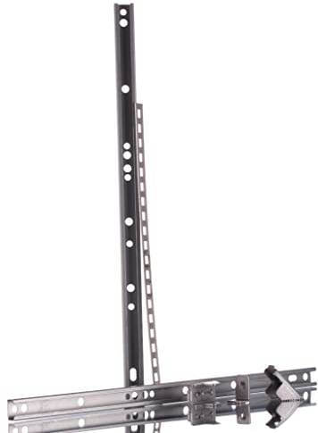Rittal Gehäusemastklemme, 600 x 198mm, für Serien AX, KX AX, Packung a 2 Stück
