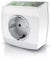 Countdown Timer Steckdose - Zeitschaltuhr - Zeitschalter - Steckdosentimer - mechanischer Timer – Energiespar-Dose - für Heizlüfter - 240 V - 3840W - Energieeffizient - Weiß