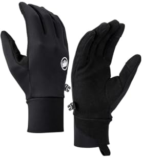 Mammut Astro Glove | Warme Handschuhe für Damen und Herren, Gore-Tex Winterhandschuhe, Für Fahrrad, Ski und Outdoor Sport, Touchscreen-Kompatibel, Winddicht | Schwarz, Size 7