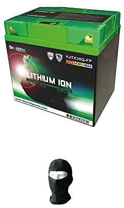 Compatible con Harley Davidson FLHTC Touring (NonUs) 1340 1997-1998 BATERIA DE Litio BATERIAS SKYRICH para Moto Scooter 66X123X163-POS DX Recargable 12V 96WH 480A ESPECIFICACION