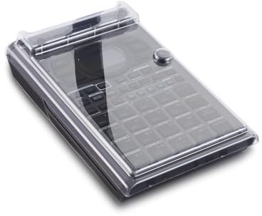 Decksaver Cover for Roland SP-404 MK2 - Super-Durable Polycarbonate Protective lid in Smoked Clear Colour, Made in The UK - The Producers' Choice for Unbeatable Protection