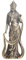 BESPORTBLE Bodhisattva White Tara Statue Göttin des Mitgefühls Und Der Heilung Meditierend auf Lotusthron Buddha Skulptur Östliche Erleuchtung Buddhismus Figur Verzierungen