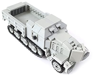 MERK Technik Halbkettenpanzer Infanterie-Kampfwagen Modellbausteine, WW2 Militär-Fahrzeug BausteineZusammenbau Spielzeug Set (462PCS)