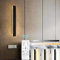 ZTWLEED Applique Murale Intérieure Dimmable,12W Lampe Murale Moderne avec Télécommande 2.4GHz,3000K-6000K Réglable Acrylique Luminaire Mural pour Chambre Salon Couloir Escalier,Noir 40CM 110-240V