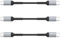ULIFTUS Câble USB C vers USB C Court[20CM, Lot de 3], Nylon Câble USB C Charge Rapide Cable Type C vers Type C pour Samsung Galaxy A12/A32/A52/S10/S20/S21/S22/S23, Xiaomi, Google Pixel