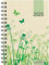 Zettler - Taschenkalender 2025 Graspapier, 10x14cm, Taschenplaner mit 128 Seiten im Kartoneinband mit Motiv, 1 Woche auf 2 Seiten, Drahtkammbindung, Wochenübersicht und internationales Kalendarium