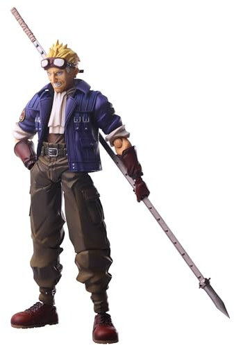 Final Fantasy VII Bling Arts (Sid Highwind) PVC vorbemalte Actionfigur