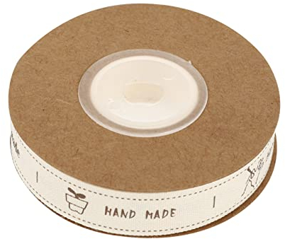 OHPHCALL 1 Rolle Schleife weißes Band Handdekor ukrainisches Band rustikales Dekor Band zum Verpacken von Geschenken Verpackungsband für Geschenk dekorative Bänder Schnur Zubehör Baumwolle