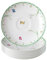 Villeroy & Boch Colourful Spring Mokka- / Espressountertassen 6er Set, ø 12 cm, Untertassen mit Schmetterlingen- und Blumen-Dekor, Ostern Deko, Premium Porzellan, Weiß/Bunt