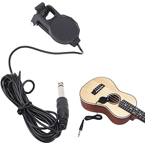 RiToEasysports Clip‑On Pickup Microphone Piezo Violin Acoustic Guitar Ukulele Musical Instrument Accessories