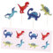 PLAFOPE 36pièces Décorations De Gâteau Dinosaures Toppers De Cupcake Animaux Pour Anniversaire Et Fêtes Thématiques